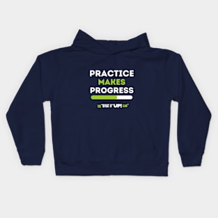 Practice Makes Progress: The What If UP Club Kids Hoodie